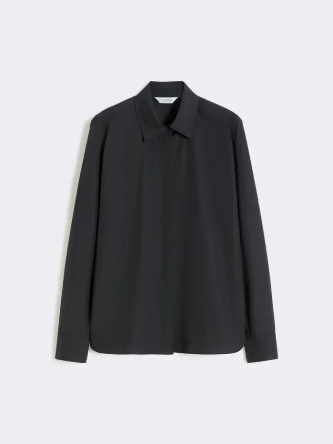 Cotton poplin shirt, ultramarine Cotton poplin shirt, ultramarine