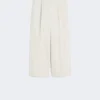 Cotton poplin trousers, ice