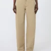Cotton satin baggy trousers, colonial Cotton satin baggy trousers, colonial