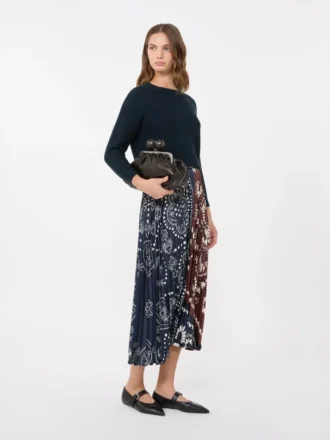 Cotton sweater, navy