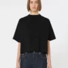 Cotton t-shirt, black