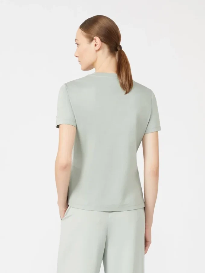 Cotton t-shirt, pastel green