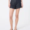 Denim-look cotton shorts, midnightblue Denim-look cotton shorts, midnightblue
