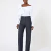 Denim-look cotton trousers, midnightblue Denim-look cotton trousers, midnightblue