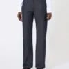 Denim-look cotton trousers, midnightblue Denim-look cotton trousers, midnightblue