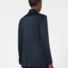 Envers satin blazer, midnightblue Envers satin blazer, midnightblue