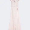 Envers satin jumpsuit, pink