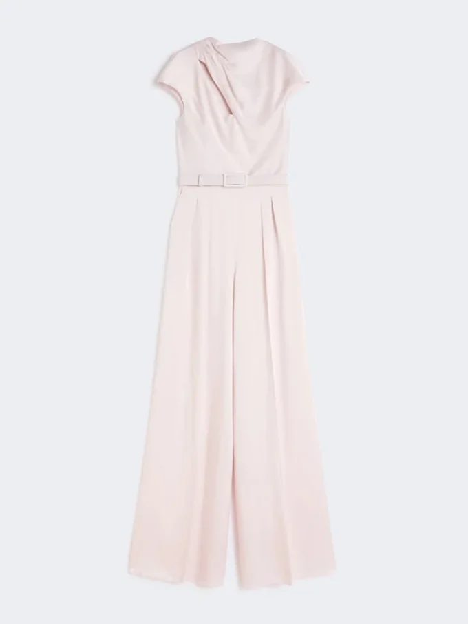 Envers satin jumpsuit, pink