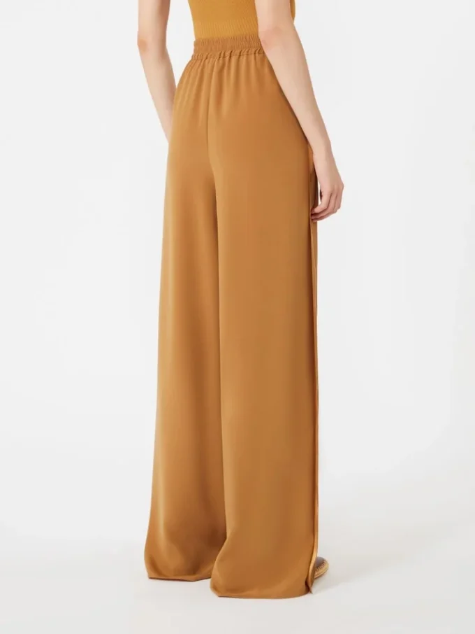 – envers satin wide trousers, caramel – envers satin wide trousers, caramel