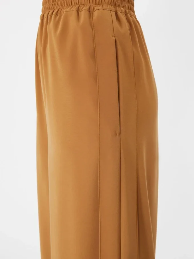 – envers satin wide trousers, caramel – envers satin wide trousers, caramel