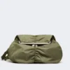 Extra-large technical gabardine pasticcino bag, sage green Extra-large technical gabardine pasticcino bag, sage green
