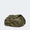 Extra-large technical gabardine pasticcino bag, sage green Extra-large technical gabardine pasticcino bag, sage green