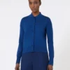 Feminine wool cardigan, china blue Feminine wool cardigan, china blue