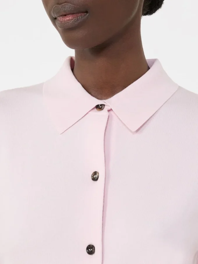 Feminine wool cardigan, pink Feminine wool cardigan, pink