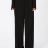 Jersey trousers, black Jersey trousers, black
