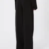 Jersey trousers, black Jersey trousers, black