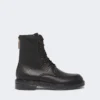 Leather combat boots, black Leather combat boots, black