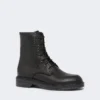 Leather combat boots, black Leather combat boots, black