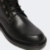 Leather combat boots, black Leather combat boots, black