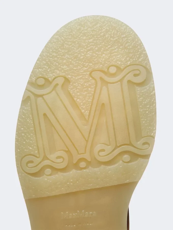 Leather combat boots, hazelnut brown Leather combat boots, hazelnut brown