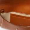 Leather envelope wallet, rust