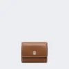 Leather purse, amber brown Leather purse, amber brown