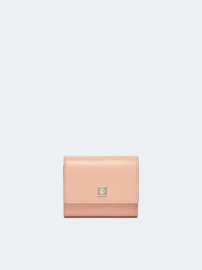 Leather purse, pink Leather purse, pink
