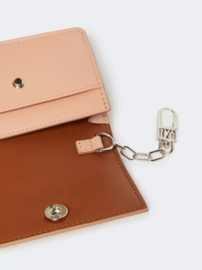 Leather purse, pink Leather purse, pink