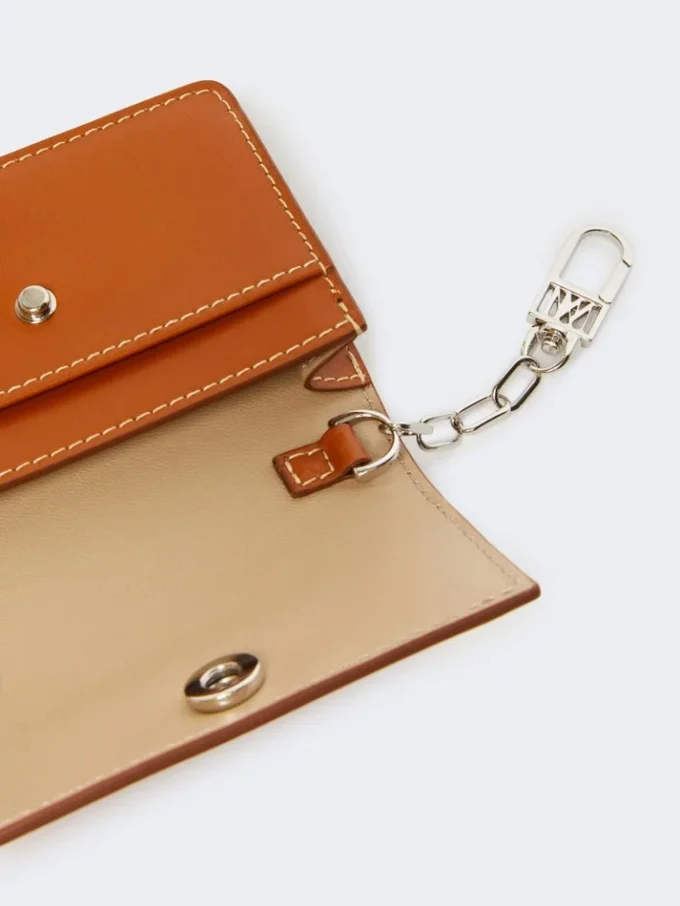 Leather purse, rust Leather purse, rust