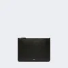 Leather tablet sleeve, black Leather tablet sleeve, black