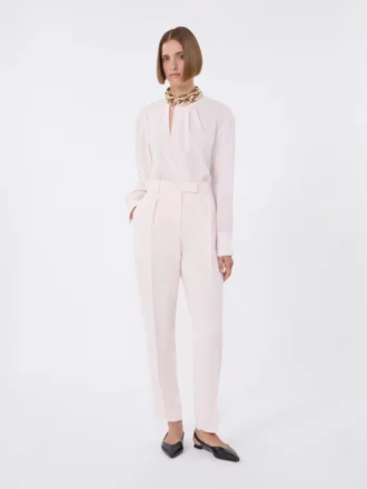 Lightweight cady blouse, pink