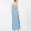 Lightweight satin dress, light blue Lightweight satin dress, light blue