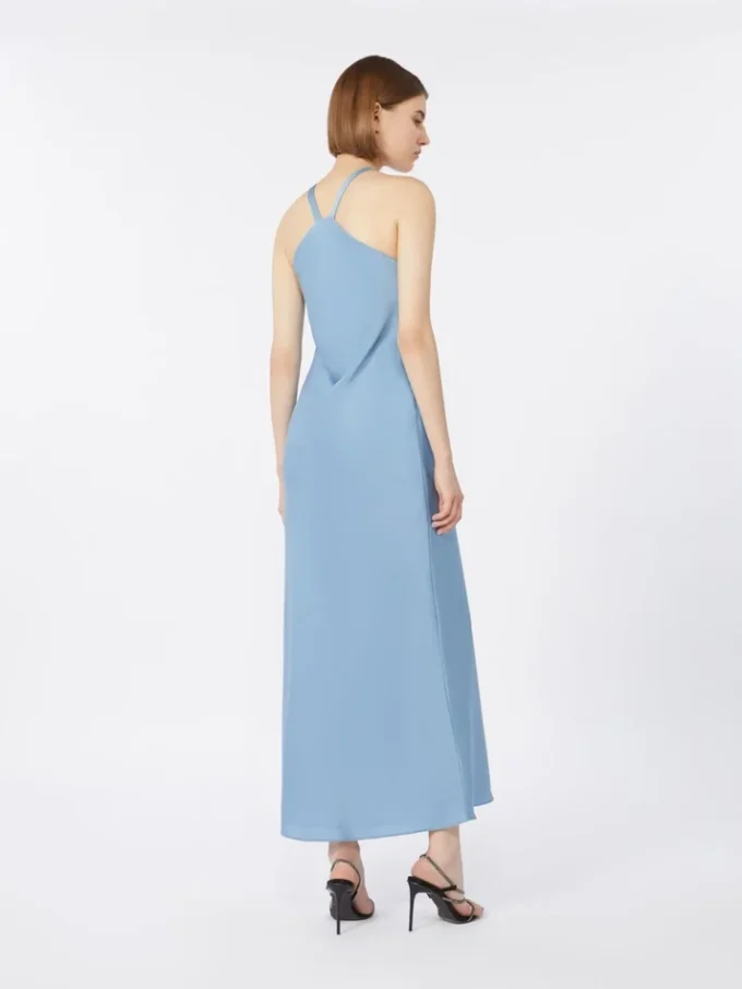Lightweight satin dress, light blue Lightweight satin dress, light blue