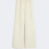 Linen and silk trousers, beige Linen and silk trousers, beige