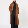 Ludmilla icon coat, tobacco
