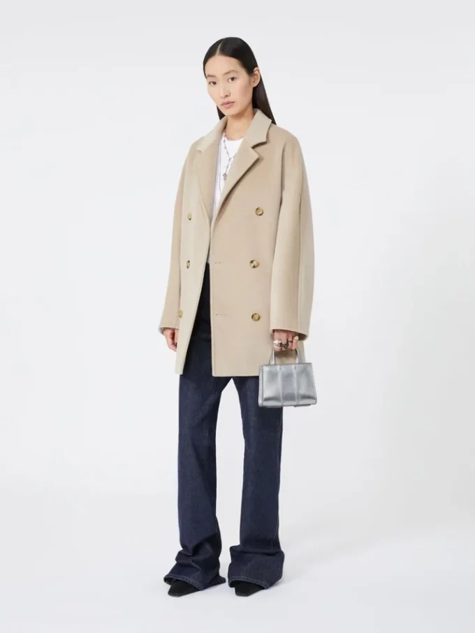 Max mara whitney bag 2 – nano, silver