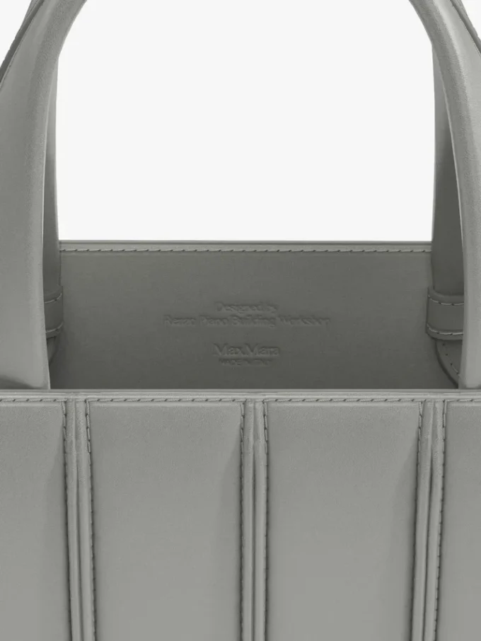 Max mara whitney bag 5 – medium, light grey