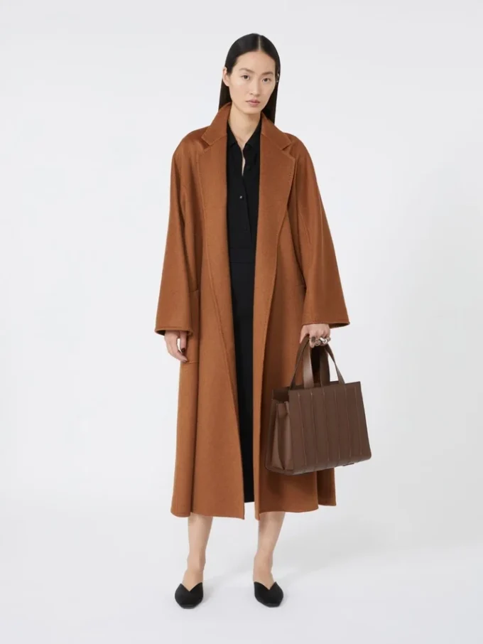 Max mara whitney bag 6 – medium, amber brown