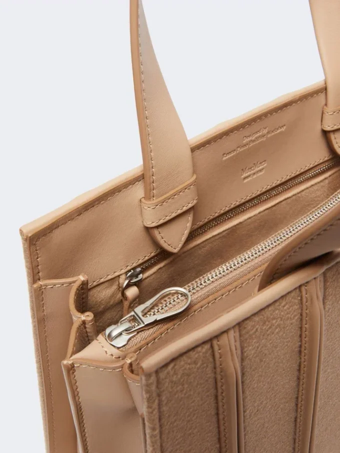 Max mara whitney bag 6 – medium, hazelnut brown