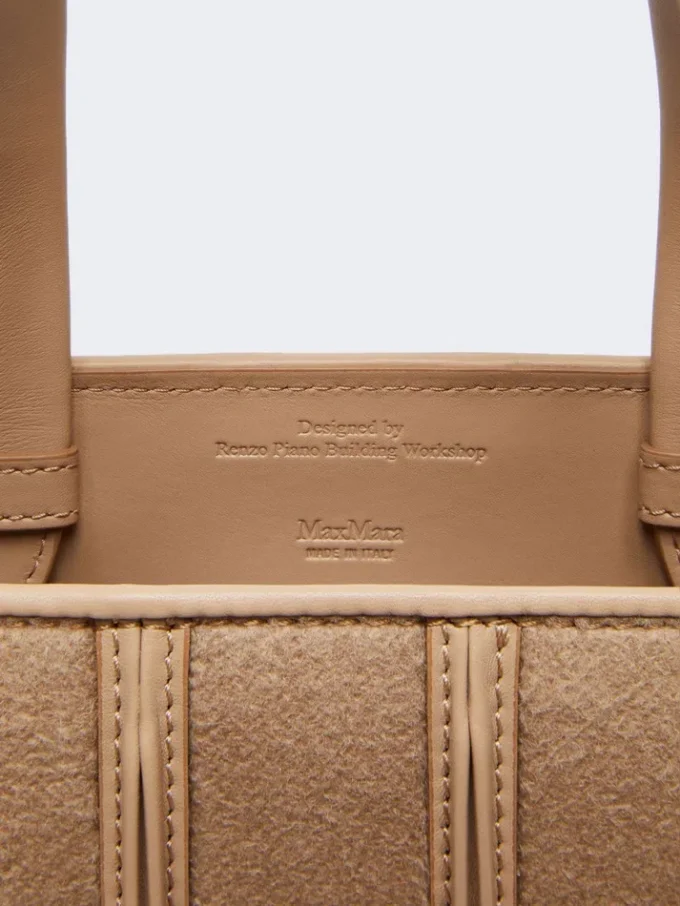 Max mara whitney bag 6 – medium, hazelnut brown