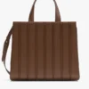 Max mara whitney bag 7 – large, amber brown