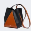 Medium bucket bag, rust