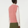 Mohair-blend gilet, antique rose Mohair-blend gilet, antique rose