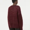 Mohair cardigan, bordeaux Mohair cardigan, bordeaux