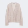 Mohair cardigan, sand Mohair cardigan, sand