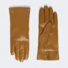 Nappa leather gloves, tobacco Nappa leather gloves, tobacco