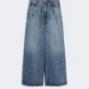 Oversized low-waisted jeans, midnightblue