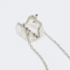 Pasticcino bag-pendant necklace, transparent