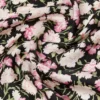 Patterned silk twill foulard, pink Patterned silk twill foulard, pink