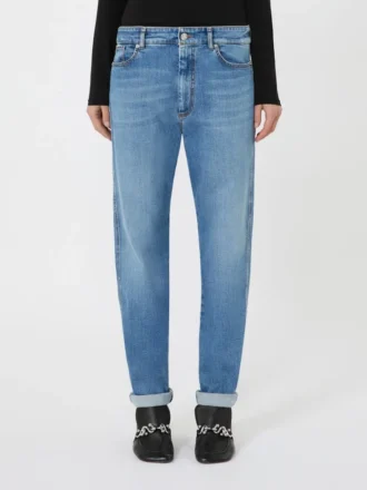 Perfect boyfriend jeans, ultramarine